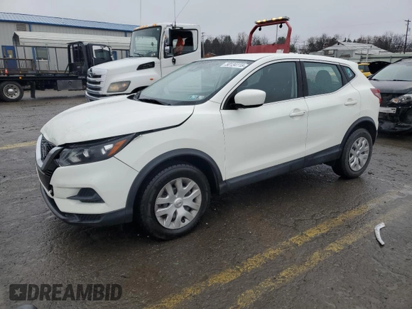 2020 Nissan Rogue Sport SV with VIN JN1BJ1CV1LW268210, listed as a Copart auction lot 50134115 with 85,497 mi miles and Salvage Title. Bid and sale history available at carsss.com. Image 1.