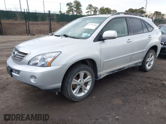 2008 Lexus RX 400h with VIN JTJHW31U782857529, listed as a IAAI auction lot 41711440 with 144,139 mi miles and . Bid and sale history available at DreamBid. Image 2.