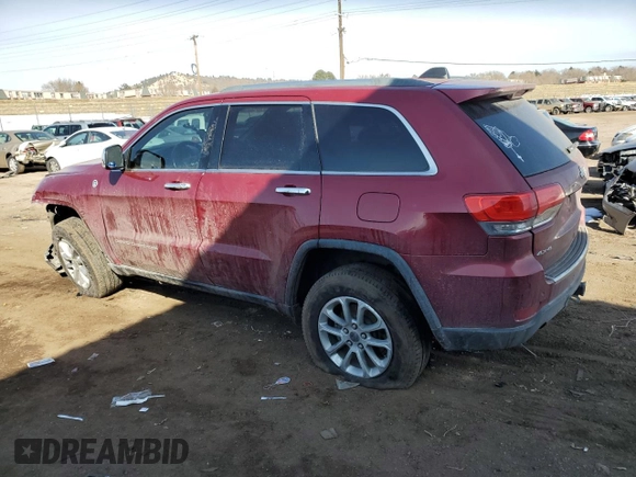2014 Jeep Grand Cherokee Limited with VIN 1C4RJFBG1EC128996, listed as a Copart auction lot 46036785 with 123,884 mi miles and Salvage Title. Bid and sale history available at carsss.com. Image 2.