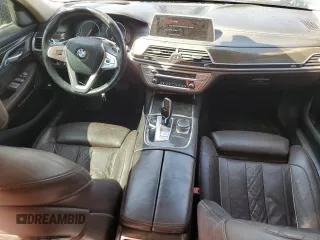 2016 BMW 7 Series 740i with VIN WBA7E2C54GG547029, listed as a Copart auction lot 49001355 with 109,385 mi miles and Clean Title. Bid and sale history available at carsss.com. Image 8.