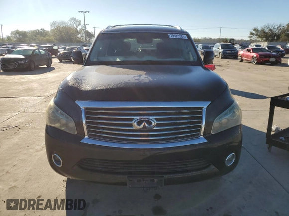 2011 Infiniti QX56 8-passenger with VIN JN8AZ2NCXB9301211, listed as a Copart auction lot 79528384 with 182,860 mi miles and Clean Title. Bid and sale history available at carsss.com. Image 5.