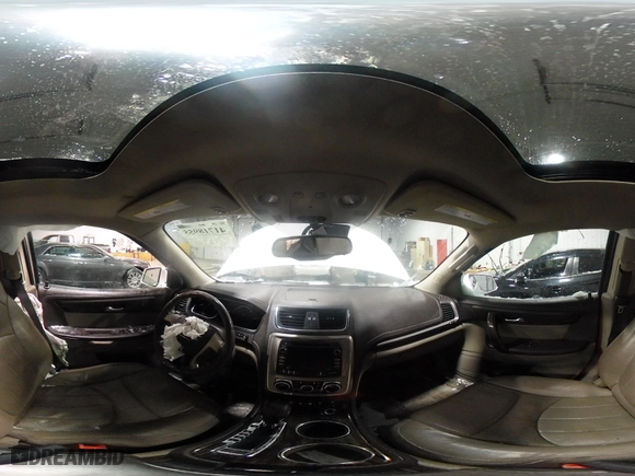 2014 GMC Acadia Denali with VIN 1GKKVTKD2EJ225389, listed as a IAAI auction lot 41718955 with 126,865 mi miles. Bid and sale history available at carsss.com. Image 18.