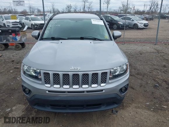 2017 Jeep Compass High Altitude with VIN 1C4NJDEB1HD204718, listed as a IAAI auction lot 41830922 with 101,164 mi miles and . Bid and sale history available at carsss.com. Image 12.