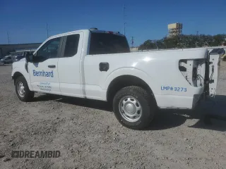 2021 Ford F-150 XL with VIN 1FTEX1C59MFD09404, listed as a Copart auction lot 87176314 with 93,801 mi miles and Salvage title. Bid and sale history available at DreamBid. Image 2.