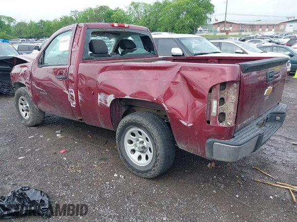 2013 Chevrolet Silverado 1500 Work Truck with VIN 1GCNCPEX1DZ378504, listed as a IAAI auction lot 42106597 with 216,621 mi miles and . Bid and sale history available at DreamBid. Image 3.
