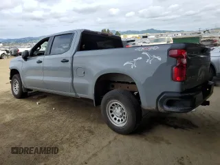 2024 Chevrolet Silverado 1500 with VIN 3GCPDAEK5RG164405, listed as a Copart auction lot 47142305 with 24,213 mi miles and Salvage Title. Bid and sale history available at DreamBid. Image 2.