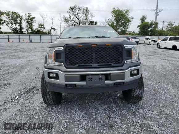 2020 Ford F-150 XL with VIN 1FTEW1E4XLFB96892, listed as a Copart auction lot 59412395 with 47,473 mi miles and Salvage title. Bid and sale history available at DreamBid. Image 5.