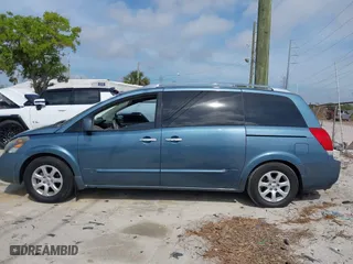 2008 Nissan Quest S with VIN 5N1BV28U98N114957, listed as a IAAI auction lot 41884382 with 146,779 mi miles. Bid and sale history available at carsss.com. Image 14.