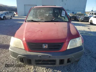 2001 Honda CR-V LX with VIN JHLRD18411C037697, listed as a Copart auction lot 88291285 with 264,605 mi miles and Salvage Title. Bid and sale history available at carsss.com. Image 5.