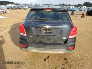 2022 Chevrolet Trax LT with VIN KL7CJLSM0NB516282, listed as a Copart auction lot 43258405 with 52,490 mi miles and Salvage Title. Bid and sale history available at carsss.com. Image 6.