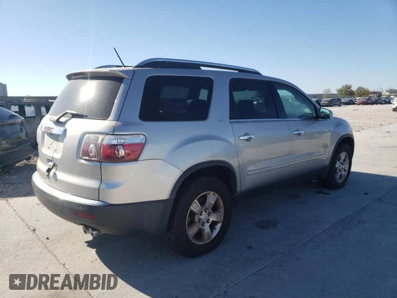 2008 GMC Acadia SLT1 with VIN 1GKER23788J126987, listed as a Copart auction lot 49827885 with 154,822 mi miles and Clean Title. Bid and sale history available at carsss.com. Image 3.