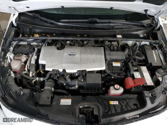 2021 Toyota Prius Prime LE with VIN JTDKAMFP3M3172268, listed as a Copart auction lot 46338295 with 24,100 mi miles and Salvage Title. Bid and sale history available at carsss.com. Image 11.