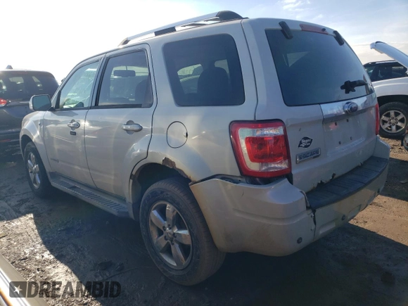 2008 Ford Escape Limited with VIN 1FMCU04108KD14473, listed as a Copart auction lot 68982394 with 214,158 mi miles and Non repairable. Bid and sale history available at DreamBid. Image 2.