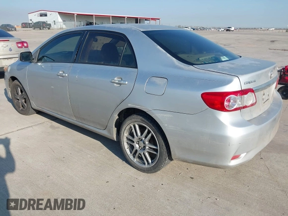 2011 Toyota Corolla L with VIN JTDBU4EE0BJ102517, listed as a IAAI auction lot 41702532 with 296,646 mi miles. Bid and sale history available at carsss.com. Image 3.