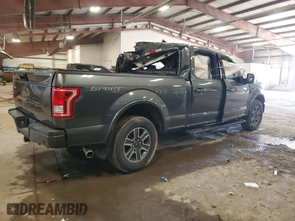 2017 Ford F-150 XL с VIN 1FTFW1EF5HFC07617, выставлен на аукционе Copart как лот 48887335 с пробегом Не указан миль и Чистый • Clean title. История ставок и продаж доступна на DreamBid. Изображение 3.