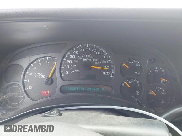 2004 Chevrolet Tahoe LS z VIN 1GNEC13T84J103666, wystawiony jako IAAI lot #41921063 z przebiegiem 209 404 mil mil oraz . Historia ofert i sprzedaży dostępna na DreamBid. Obrazek 7.
