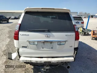 2008 Lexus GX 470 with VIN JTJBT20XX80156418, listed as a Copart auction lot 48252155 with 164,977 mi miles and Salvage Title. Bid and sale history available at DreamBid. Image 6.