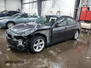 2015 BMW 3 Series 320i xDrive with VIN WBA3C3C59FK203363, listed as a Copart auction lot 43968095 with 99,468 mi miles and Salvage Title. Bid and sale history available at carsss.com. Image 1.