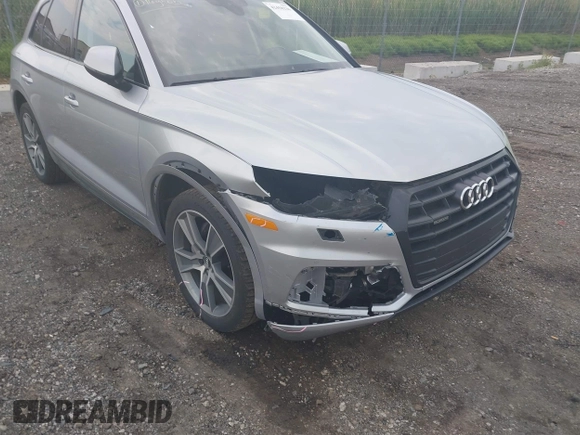 2019 Audi Q5 Premium Plus z VIN WA1BNAFY4K2073225, wystawiony jako IAAI lot #42458236 z przebiegiem 104 706 mil mil oraz . Historia ofert i sprzedaży dostępna na DreamBid. Obrazek 6.