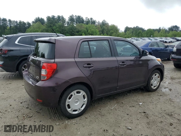 2012 Scion xD with VIN JTKKU4B45C1018313, listed as a Copart auction lot 57435535 with 121,440 mi miles and Clean Title. Bid and sale history available at DreamBid. Image 3.