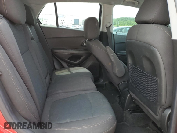 2020 Chevrolet Trax LS with VIN KL7CJKSB3LB350166, listed as a Copart auction lot 57199225 with 107,728 mi miles and Salvage title. Bid and sale history available at DreamBid. Image 11.