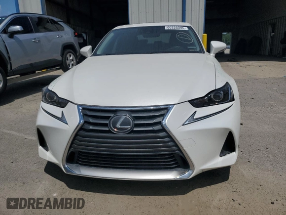 2018 Lexus IS 300 with VIN JTHC81D29J5030611, listed as a Copart auction lot 60225395 with 48,776 mi miles and Clean title. Bid and sale history available at DreamBid. Image 5.