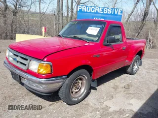 1997 Ford Ranger XLT with VIN 1FTCR10A4VPB39564, listed as a IAAI auction lot 41822728 with 138,568 mi miles. Bid and sale history available at carsss.com. Image 17.