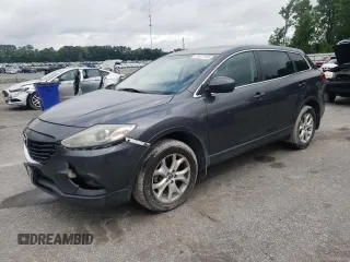 2013 Mazda CX-9 Sport z VIN JM3TB2BA4D0402139, wystawiony jako Copart lot #58472105 z przebiegiem 228 684 mil mil oraz Szkoda całkowita • Salvage title. Historia ofert i sprzedaży dostępna na DreamBid. Obrazek 1.