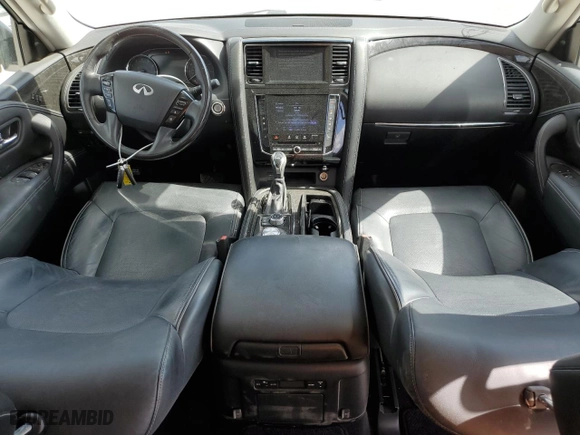 2020 Infiniti QX80 LUXE with VIN JN8AZ2NE0L9251521, listed as a Copart auction lot 44682925 with 46,986 mi miles and Salvage Title. Bid and sale history available at carsss.com. Image 8.