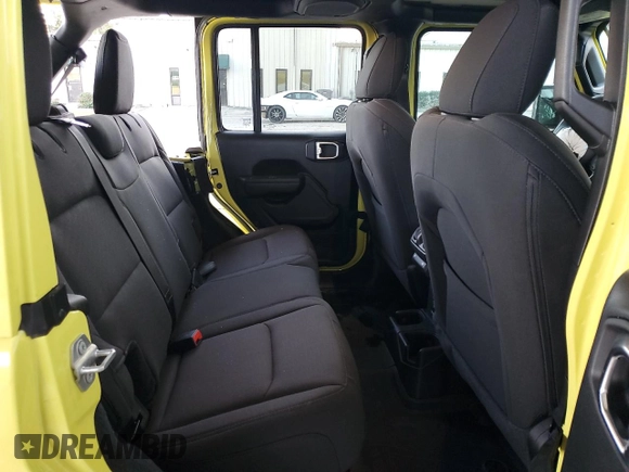 2023 Jeep Wrangler Sport Altitude с VIN 1C4HJXDG5PW578568, выставлен на аукционе Copart как лот 85372714 с пробегом 6 170 миль миль и Списание • Salvage title. История ставок и продаж доступна на DreamBid. Изображение 10.