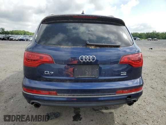 2012 Audi Q7 Premium Plus z VIN WA1LMBFE8CD005275, wystawiony jako Copart lot #60279315 z przebiegiem 188 375 mil mil oraz Czysty tytuł • Clean title. Historia ofert i sprzedaży dostępna na DreamBid. Obrazek 6.
