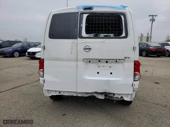 2021 Nissan NV200 Compact Cargo SV with VIN 3N6CM0KN0MK703703, listed as a Copart auction lot 51470985 with 96,559 mi miles and Salvage Title. Bid and sale history available at carsss.com. Image 6.