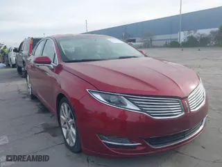 2014 Lincoln MKZ with VIN 3LN6L2GK0ER803608, listed as a IAAI auction lot 41712152 with 75,548 mi miles. Bid and sale history available at carsss.com. Image 1.