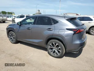 2015 Lexus NX 200t with VIN JTJBARBZ0F2042359, listed as a Copart auction lot 60985705 with 147,584 mi miles and Salvage title. Bid and sale history available at DreamBid. Image 2.