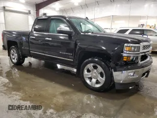 2015 Chevrolet Silverado 1500 LTZ with VIN 1GCVKSEC1FZ439517, listed as a Copart auction lot 86181304 with 70,208 mi miles and Salvage Title. Bid and sale history available at carsss.com. Image 4.