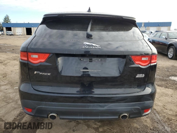 2017 Jaguar F-Pace 35t with VIN SADCS2BV8HA061263, listed as a Copart auction lot 48412045 with 98,290 mi miles and Clean Title. Bid and sale history available at DreamBid. Image 6.