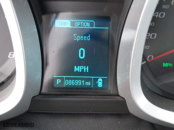 2013 Chevrolet Equinox LS with VIN 2GNALBEK9D1121421, listed as a IAAI auction lot 42001719 with 86,991 mi miles. Bid and sale history available at carsss.com. Image 7.