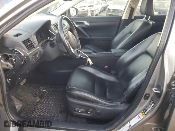 2017 Lexus CT with VIN JTHKD5BH9H2289603, listed as a Copart auction lot 80085064 with 104,419 mi miles and Salvage Title. Bid and sale history available at carsss.com. Image 7.