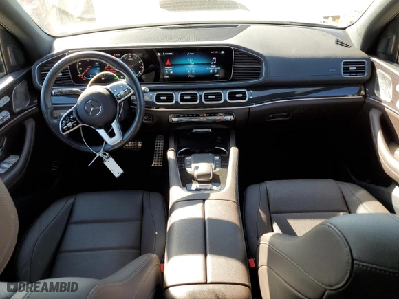 2022 Mercedes-Benz GLS with VIN 4JGFF5KE8NA726376, listed as a Copart auction lot 50132395 with 45,710 mi miles and Salvage Title. Bid and sale history available at carsss.com. Image 8.
