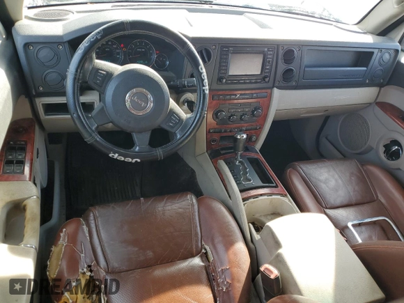 2006 Jeep Commander Limited with VIN 1J8HH58N26C165721, listed as a Copart auction lot 47186055 with 132,372 mi miles and Clean title. Bid and sale history available at DreamBid. Image 8.