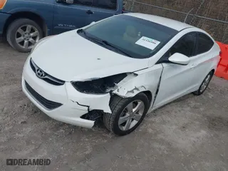2013 Hyundai Elantra GLS PZEV with VIN 5NPDH4AE5DH278400, listed as a IAAI auction lot 41446886 with 183,429 mi miles. Bid and sale history available at carsss.com. Image 2.