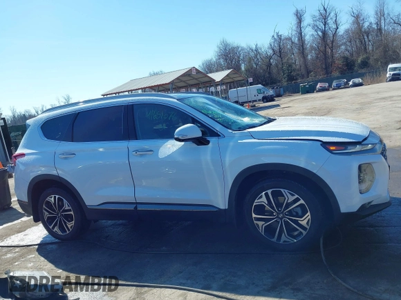 2020 Hyundai Santa Fe Limited with VIN 5NMS5CAA0LH150391, listed as a IAAI auction lot 41651076 with 66,713 mi miles. Bid and sale history available at carsss.com. Image 13.