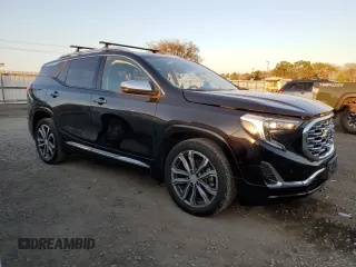 2018 GMC Terrain Denali with VIN 3GKALSEXXJL278460, listed as a Copart auction lot 46822425 with 116,988 mi miles and Salvage Title. Bid and sale history available at DreamBid. Image 4.