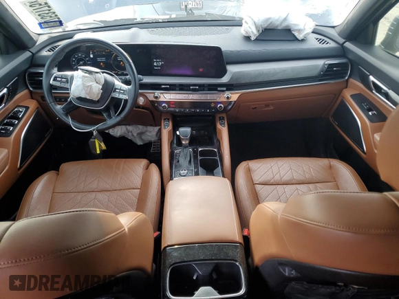 2023 Kia Telluride SX Prestige X-Pro with VIN 5XYP5DGC6PG394325, listed as a Copart auction lot 45753175 with 23,376 mi miles and Salvage title. Bid and sale history available at DreamBid. Image 8.