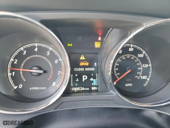 2022 Mitsubishi Outlander Sport ES with VIN JA4APUAU5NU012695, listed as a Copart auction lot 44687925 with 89,624 mi miles and Salvage Title. Bid and sale history available at carsss.com. Image 9.