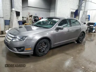 2010 Ford Fusion SE with VIN 3FAHP0HA2AR416229, listed as a Copart auction lot 82847814 with 194,742 mi miles and Salvage Title. Bid and sale history available at carsss.com. Image 1.