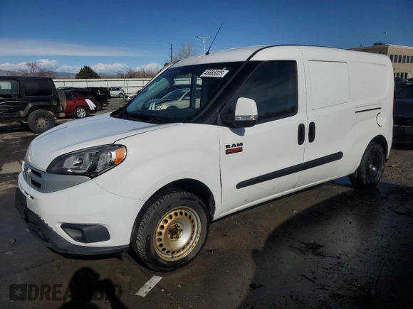 2016 Ram ProMaster City Cargo Tradesman SLT with VIN ZFBERFBT1G6A98944, listed as a Copart auction lot 46685325 with 114,131 mi miles and Salvage Title. Bid and sale history available at DreamBid. Image 1.