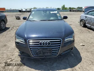 2014 Audi A8 4.0T with VIN WAUR2AFD6EN002571, listed as a Copart auction lot 52285445 with 164,521 mi miles and Clean Title. Bid and sale history available at DreamBid. Image 6.