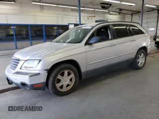 2005 Chrysler Pacifica Touring with VIN 2C4GM68475R659994, listed as a Copart auction lot 61672455 with 180,526 mi miles and Salvage title. Bid and sale history available at DreamBid. Image 1.