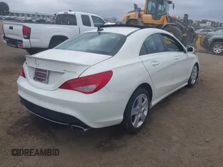 2015 Mercedes-Benz CLA 250 with VIN WDDSJ4GB2FN274032, listed as a IAAI auction lot 42408281 with 50,620 mi miles and . Bid and sale history available at DreamBid. Image 4.